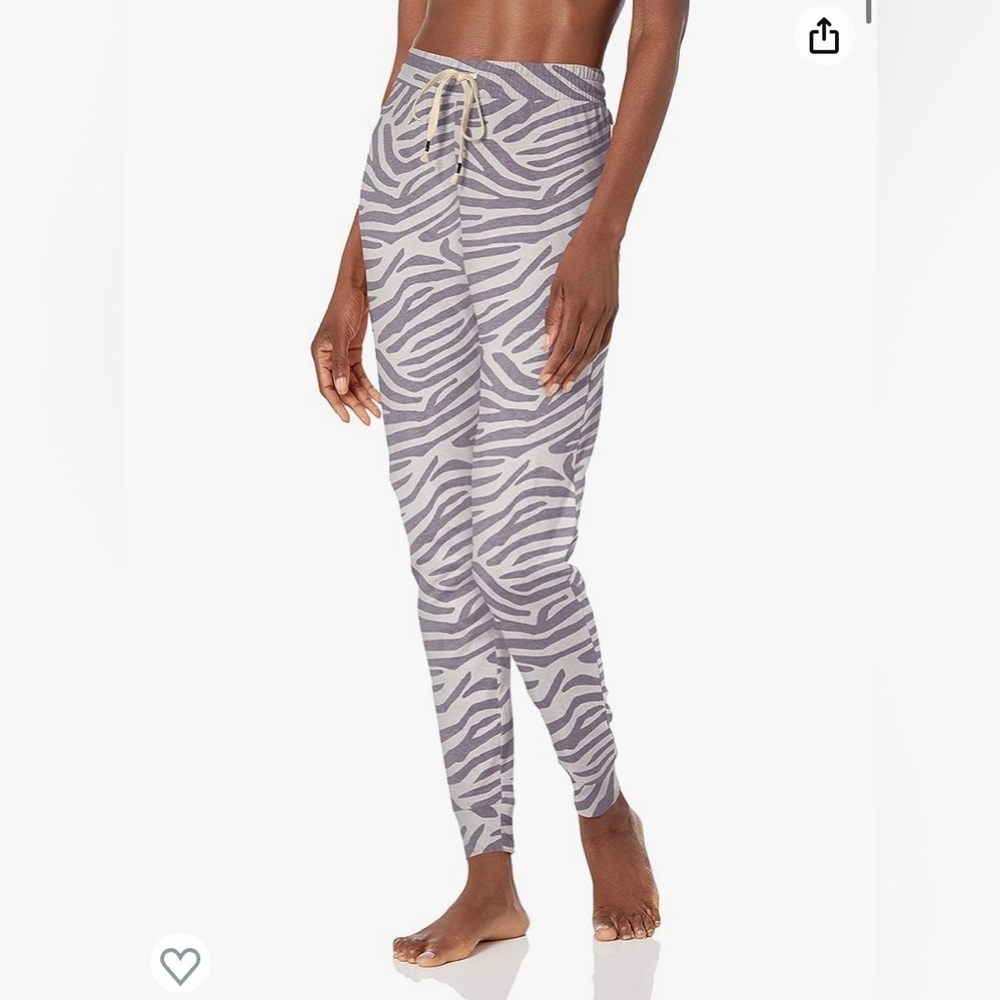 UGG Elsey Pant in Cloudy Gray Zebra Size XL 🦓